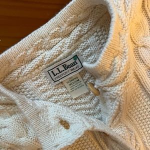 L L Bean vintage cardigan